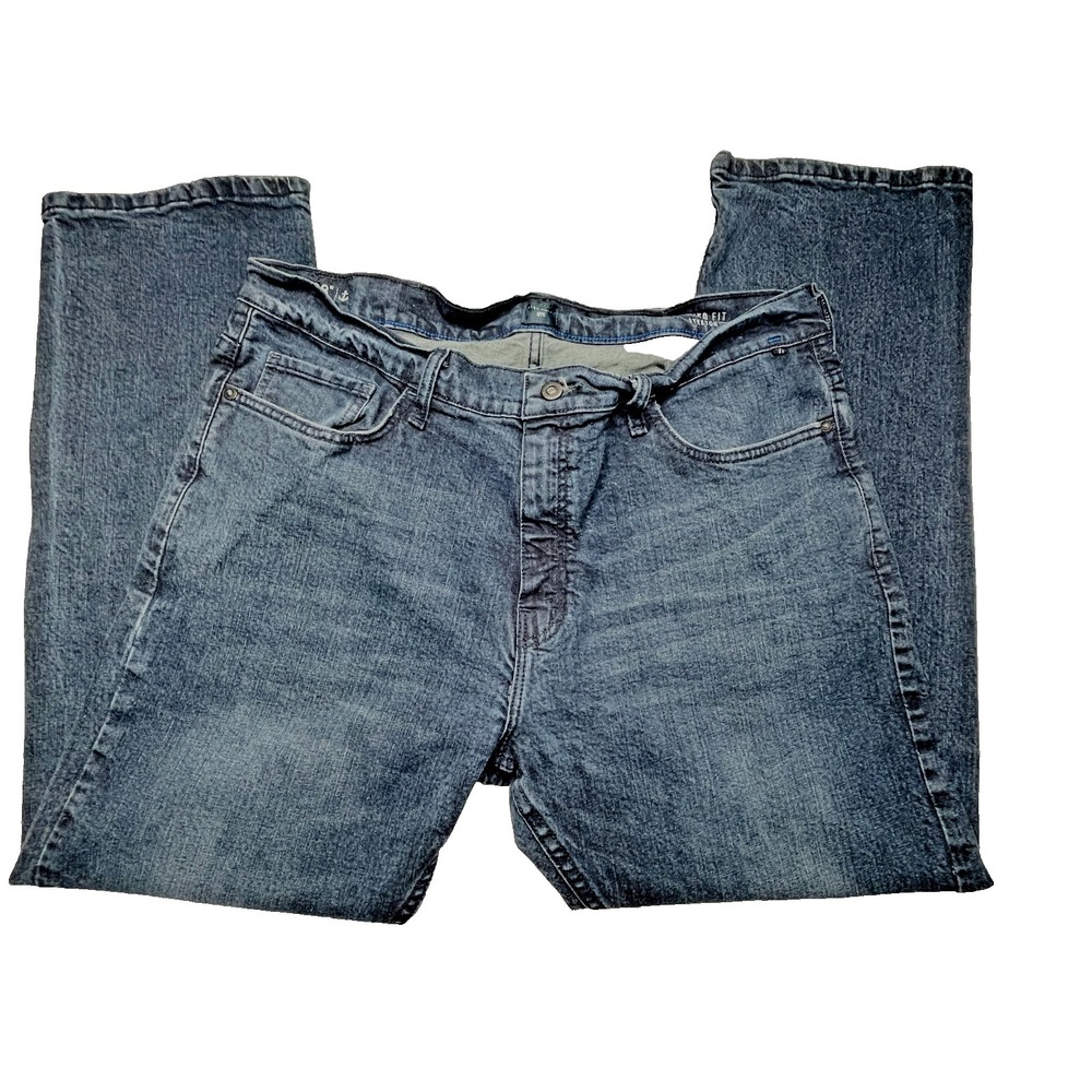 Nautica Relaxed Fit Stretch Jeans Men 38x30 Blue Denim Pants